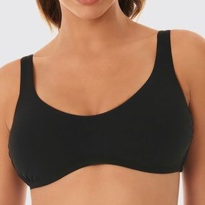 NWOT SkinnyDippers Womens by Miracle suits, Simba Good Vibes Bikini Top